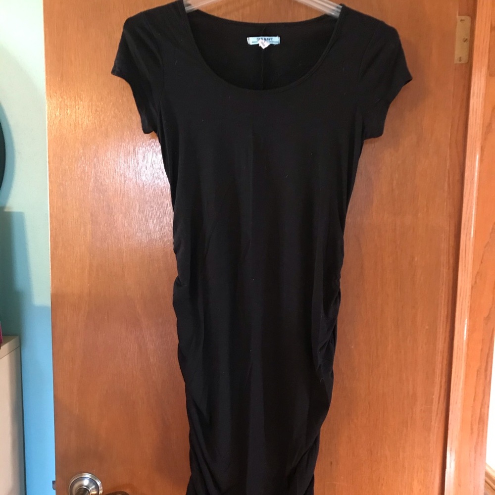 Knee length maternity dress